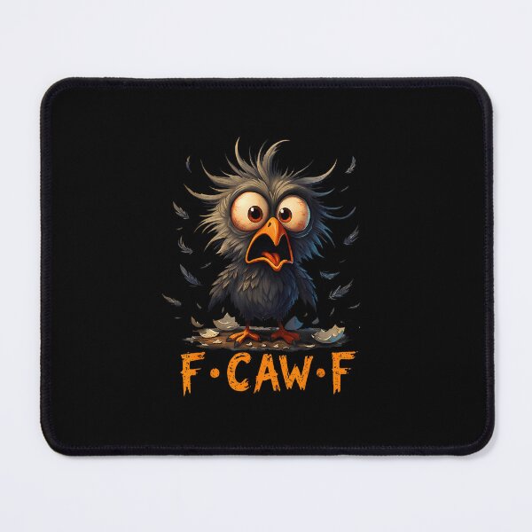 Item preview, F-Caw-F Black Crow Black Bird Funny Crow F-Caw-F designed and sold by MatherFisher.