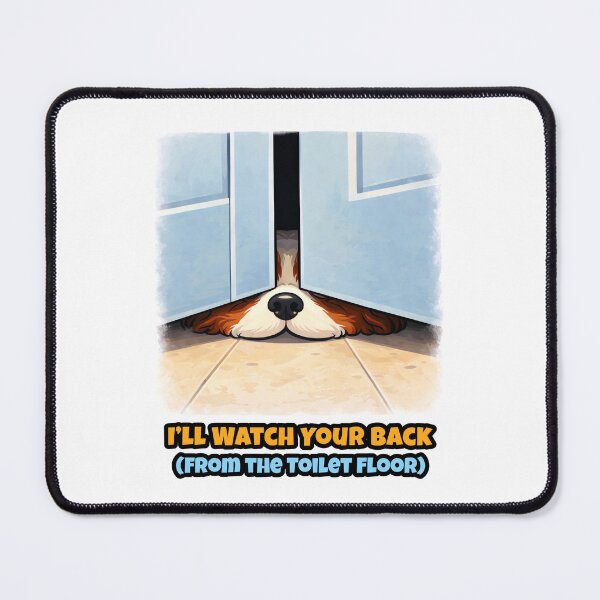 Item preview, Funny Cavalier King Charles Spaniel - Toilet Watchdog designed and sold by SakuraWaStyle.