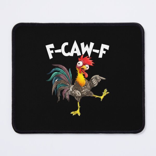 Item preview, Funny F-Awk-F Chicken F-Caw-F Rooster Pun Retro designed and sold by MatherFisher.