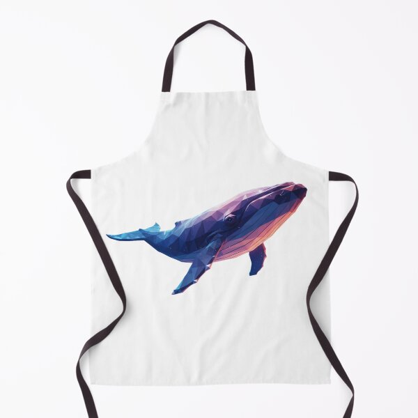 Item preview, Sunset Glow Geometric Whale designed and sold by bsbd-action.