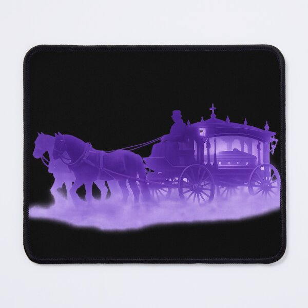 Item preview, Funeral Coach Advancing Through Violet Vapour designed and sold by Mouraludia.