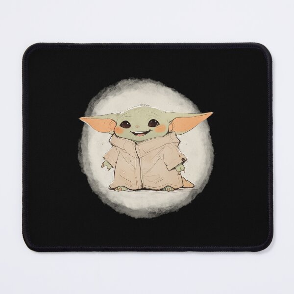 Item preview, HAPPY BABY YODA designed and sold by LIS AND MELIVERSO.