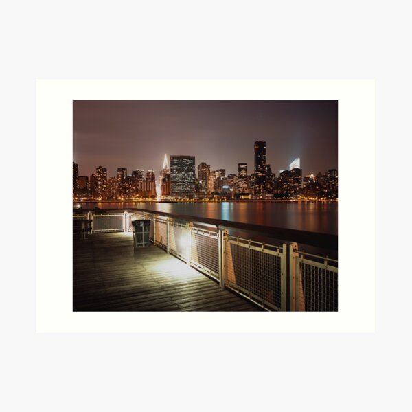 the color of night Art Print