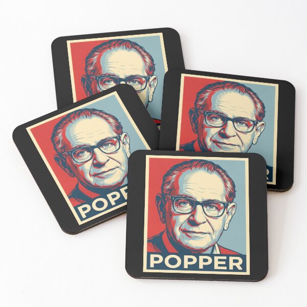 Item preview, Karl Popper Hope Style Retro Poster Art designed and sold by DamianRoy88.