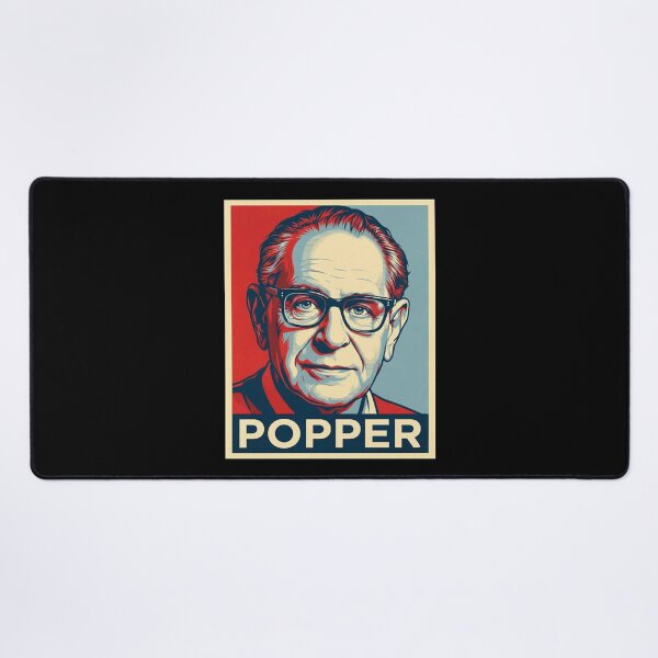 Item preview, Karl Popper Hope Style Retro Poster Art designed and sold by DamianRoy88.