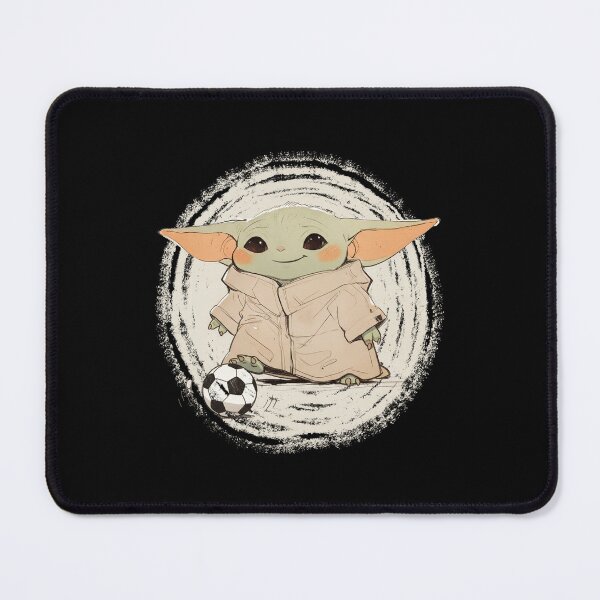 Item preview, BABY YODA PLAYING SOCCER designed and sold by LIS AND MELIVERSO.