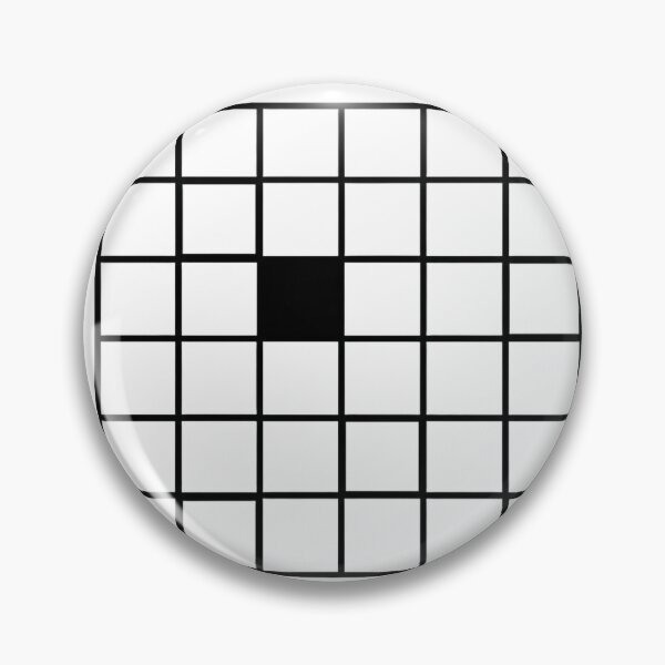 Item preview, Minimalist grid pattern with white lines on a dark background designed and sold by VerizalShop.