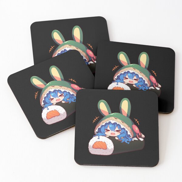 Item preview, Yoshino Himekawa Date A Live Anime Girl Kawaii Chibi Sushi Roll designed and sold by CarlosBender.