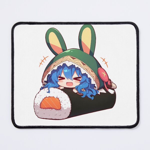 Item preview, Yoshino Himekawa Date A Live Anime Girl Kawaii Chibi Sushi Roll designed and sold by CarlosBender.