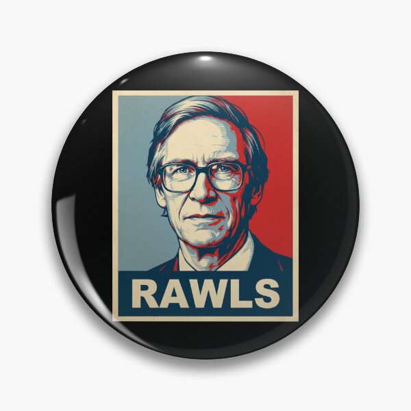 Item preview, John Rawls Hope Style Retro Poster Art designed and sold by DamianRoy88.