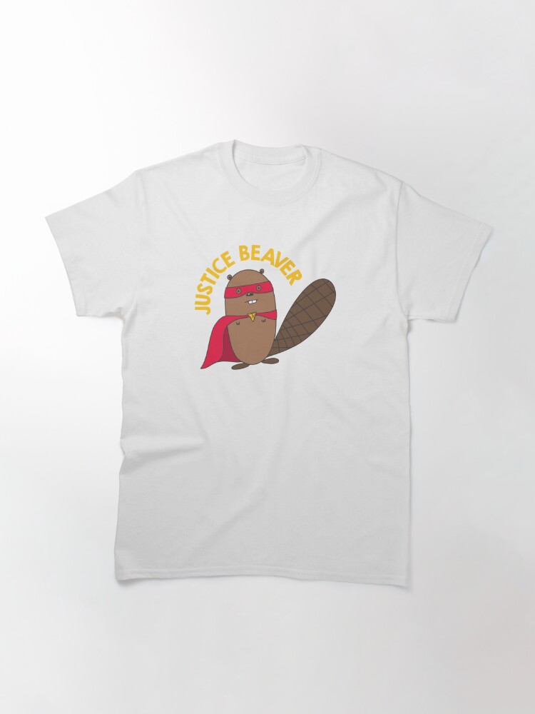 justice beaver t shirt