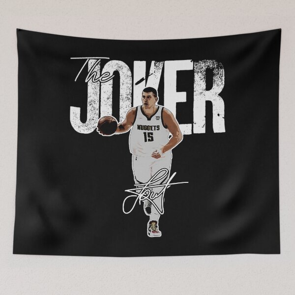 Item preview, Nikola Jokic The Joker Basketball Denver Signature designed and sold by Fnessed18.