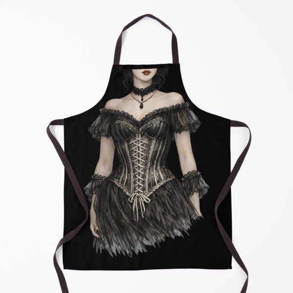 Item preview, Female Figure Contained by a Laced Black Bodice designed and sold by Mouraludia.