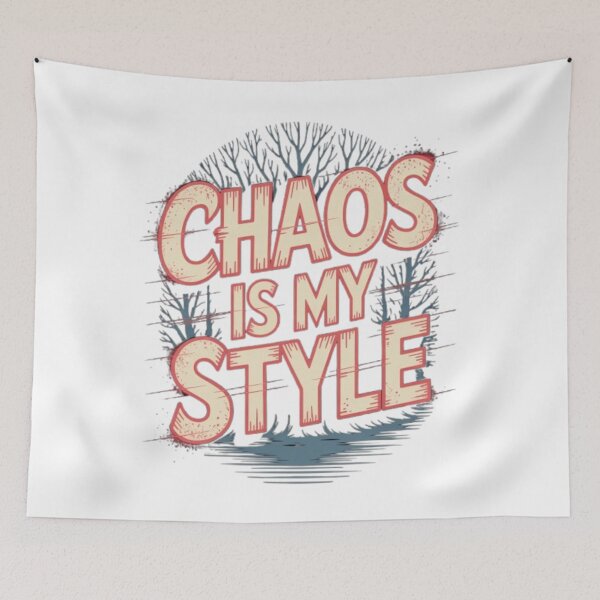 Item preview, Chaos Is My Style Vintage Statement Streetwear designed and sold by NewUSShop.
