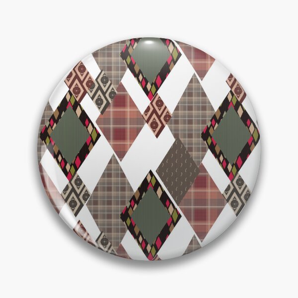 Item preview, Patchwork geometrical seamless pattern designed and sold by fuzzyfox.