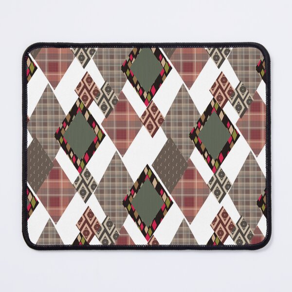 Item preview, Patchwork geometrical seamless pattern designed and sold by fuzzyfox.