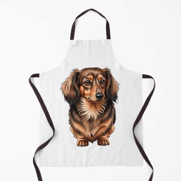 Item preview, Dachshund Charm – Sumi-e Ukiyo-e Water Splash Ink Art designed and sold by blacksealstudio.
