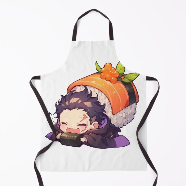 Item preview, Gundham Tanaka Danganronpa Chibi Sushi Kawaii Anime Character Cute Roll Design designed and sold by CarlosBender.
