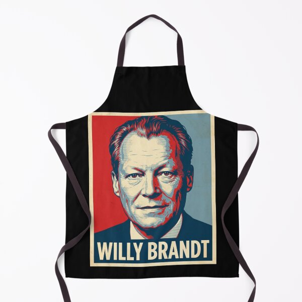 Item preview, Willy Brandt Hope Style Retro Poster Art designed and sold by DamianRoy88.
