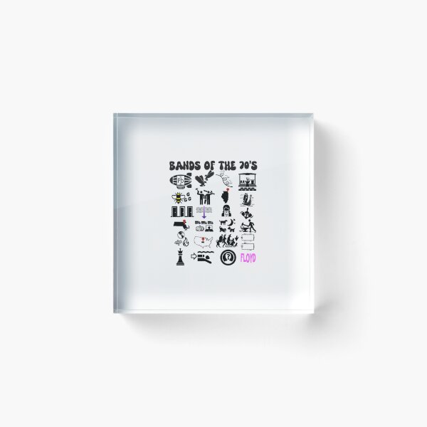 Item preview, Nerdy Iconic Rock Bands Of The 70S Black Text designed and sold by Fashate1.