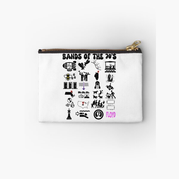 Item preview, Nerdy Iconic Rock Bands Of The 70S Black Text designed and sold by Fashate1.