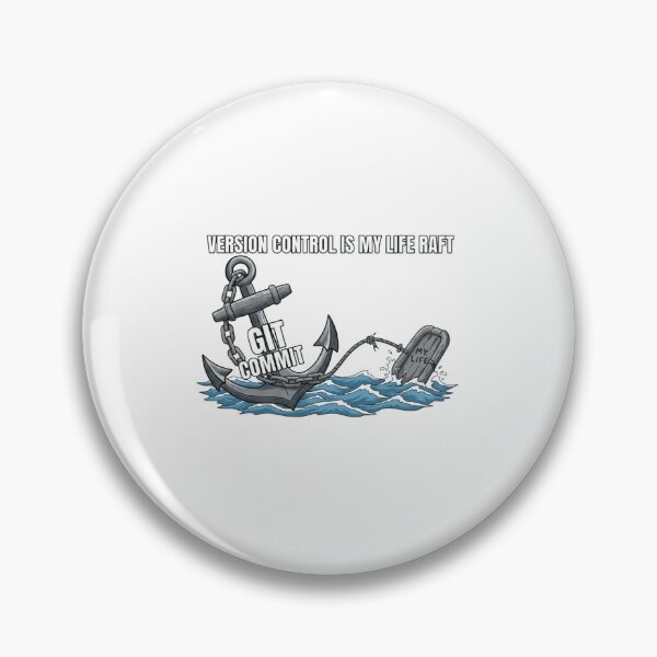 Item preview, Git's Version Control Joke - Classic Developer Design designed and sold by thecodingcorner.