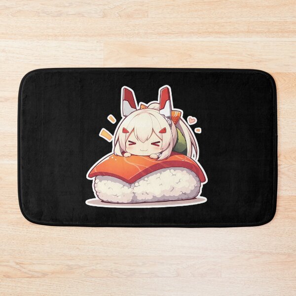 Item preview, Ayanami Azur Lane Chibi Sushi Kawaii Anime Girl Cute Fox Roll designed and sold by CarlosBender.