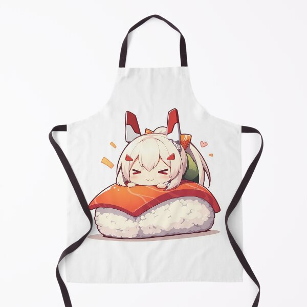 Item preview, Ayanami Azur Lane Chibi Sushi Kawaii Anime Girl Cute Fox Roll designed and sold by CarlosBender.