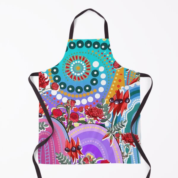 Item preview, Aboriginal Urban Sturt’s Desert Pea And Waratah designed and sold by AboriginalartVI.
