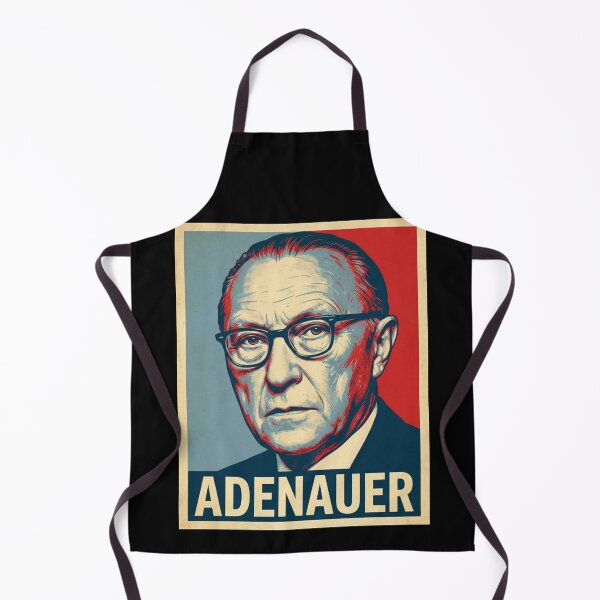 Item preview, Konrad Adenauer Hope Style Retro Poster Art designed and sold by DamianRoy88.