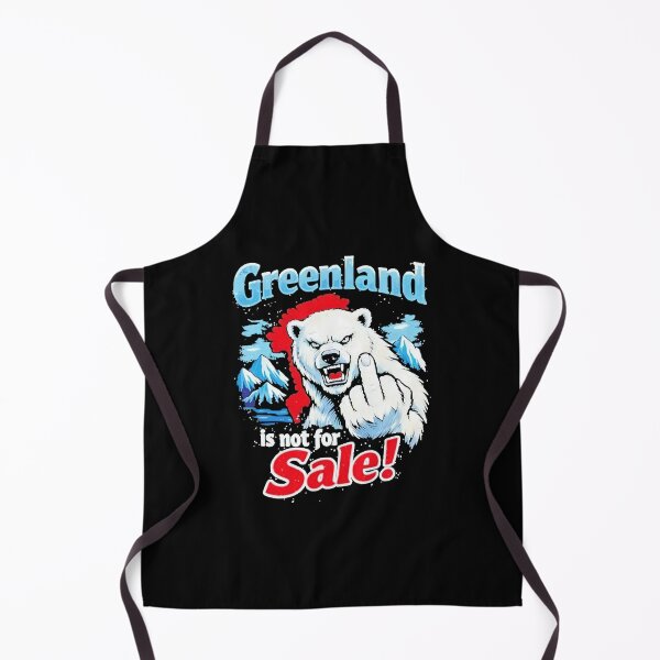Item preview, Greenland Is Not For Sale White Bear Middle Finger designed and sold by SheriPeroni.
