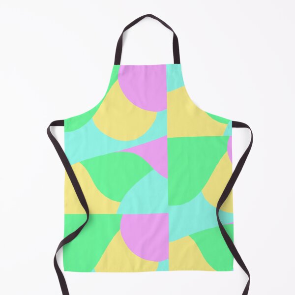 Item preview, Neon pastel wave block colour pattern designed and sold by skunkandpumpkin.