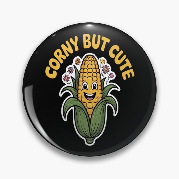 Item preview, Corny But Cute Embrace The Charm Funny Humor designed and sold by StuffNestie.