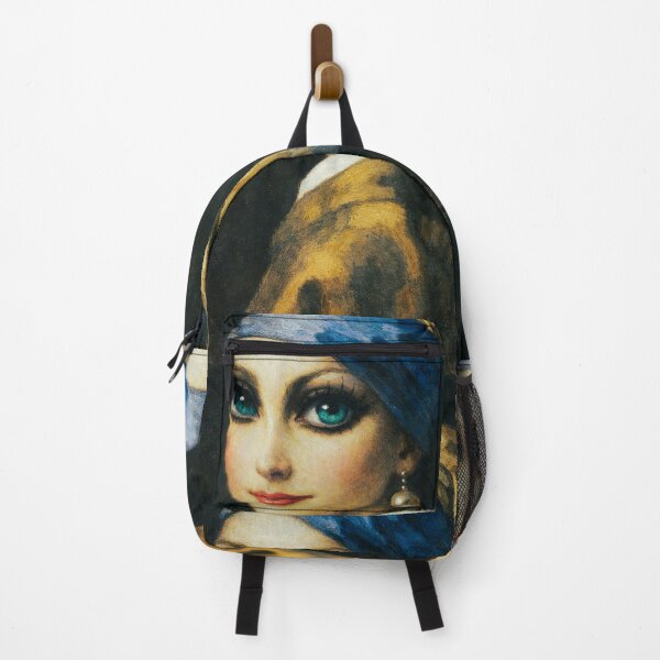 Item preview, Girl with a Pearl Earring Inspired Baroque Art Print designed and sold by SoulArtSara.