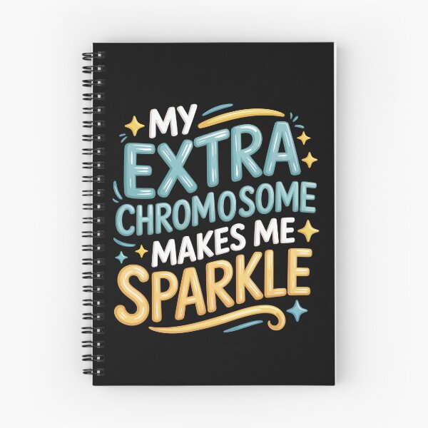 Item preview, Down Syndrome Awareness My Extra Chromosome Makes Me Sparkle designed and sold by tmerchtrends.