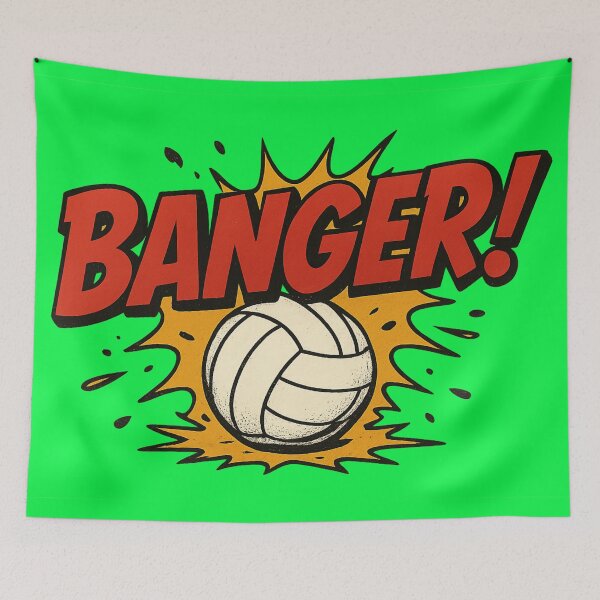 Item preview, Volleyball Kill that Bounces - BANGER! designed and sold by royalswin.