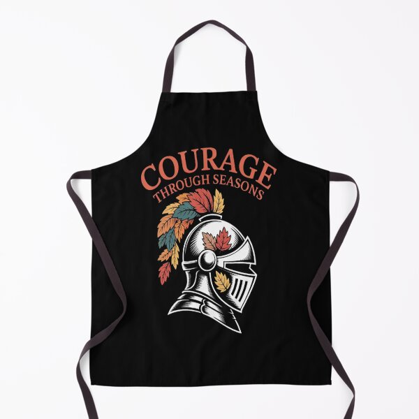 Item preview, Courage Through Seasons Warrior Spirit Knights Autumn Aesthetic designed and sold by StuffNestie.