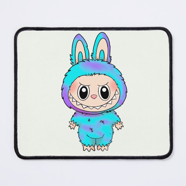 Item preview, Labubu monster teal purple designed and sold by RavenAMarie .