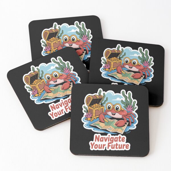 Item preview, Crab Guide Navigate Your Future Nautical Explorer Life designed and sold by StuffNestie.