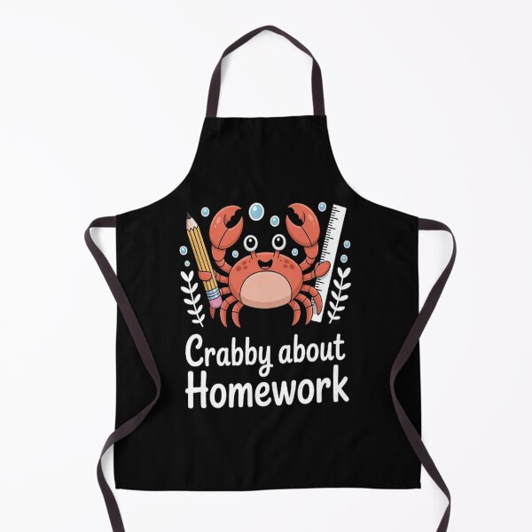 Item preview, Crabby About Homework Ocean Love For Students designed and sold by StuffNestie.