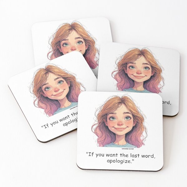 Item preview, "If you want the last word, apologize." - Denise @ spunkyZeST designed and sold by spunkyZeST.