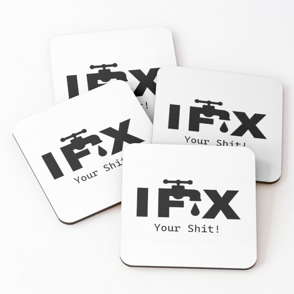 Item preview, Funny Plumber I Fix Your Sh T Design Light Bg designed and sold by ProfesStore.