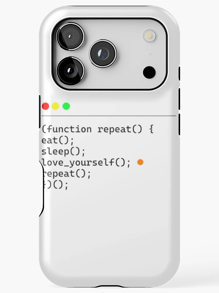 Thumbnail 1 of 4, iPhone Case, Programmer Code Logic Minimalist Developer Design designed and sold by ProfesStore.