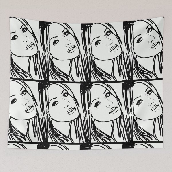 Item preview, Christina Aguilera designed and sold by Chad's Fresh Art.