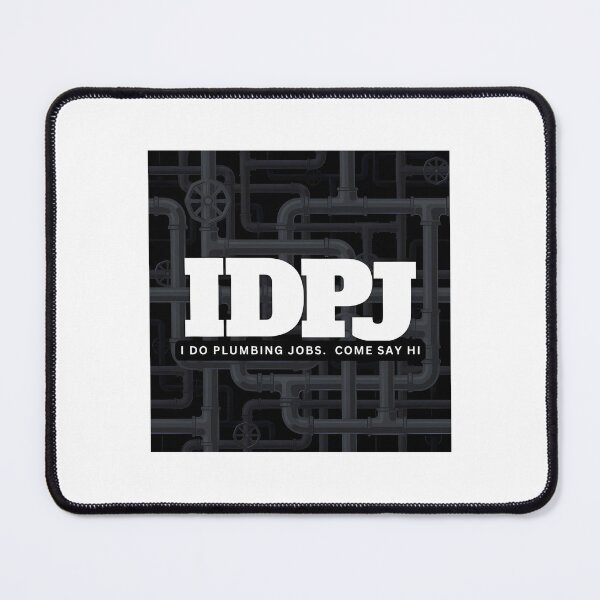 Item preview, Idpj I Do Plumbing Jobs Funny Plumber Dark Bg designed and sold by ProfesStore.