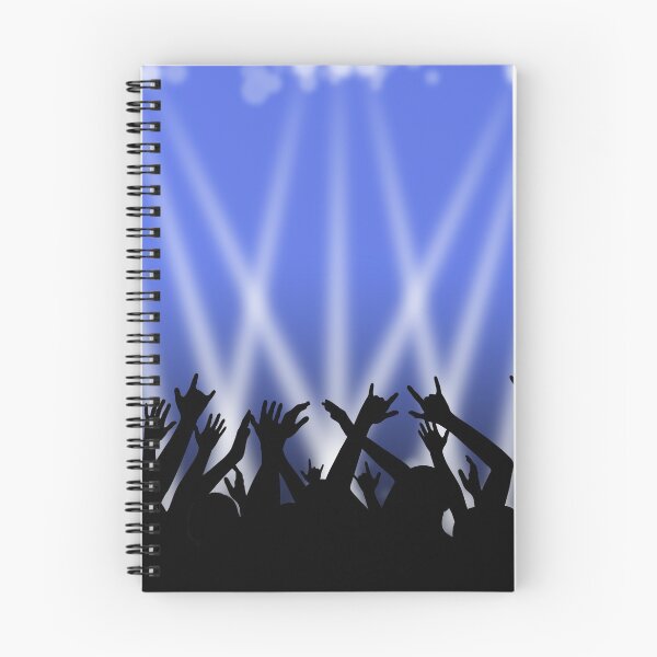 Item preview, Dancing Crowd With Blue and White Lights designed and sold by MarkUK97.