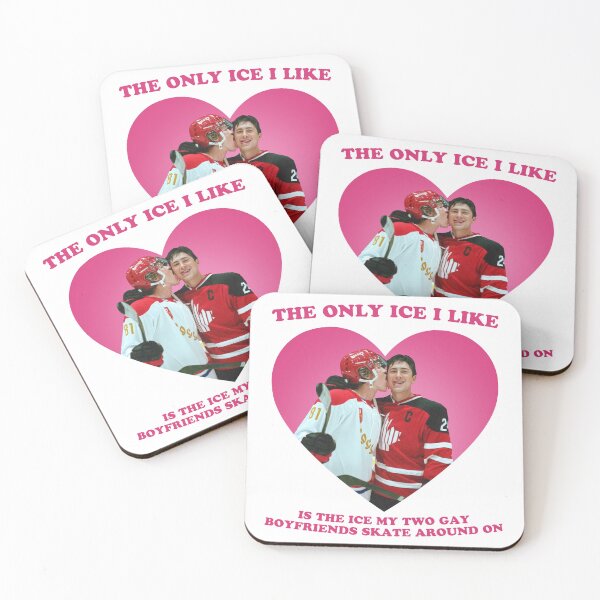 Item preview, The Only Ice I Like Is My Two Gay Hockey Boyfriends designed and sold by Raydinmob.
