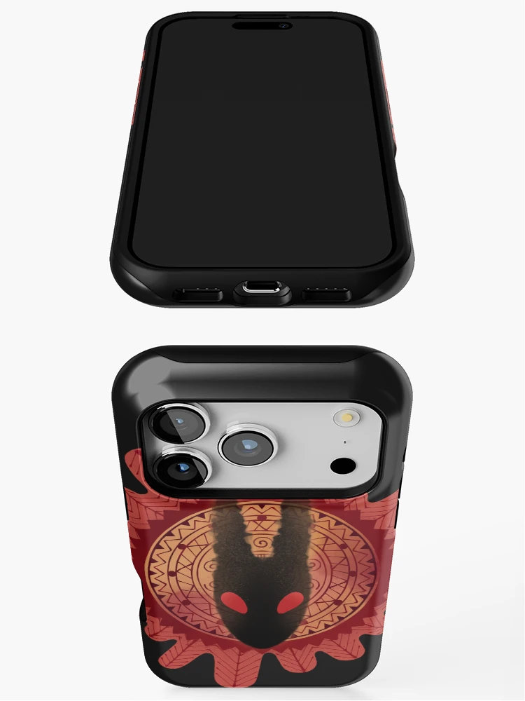 Thumbnail 3 of 4, iPhone Case, Black Rabbit (Rework) designed and sold by terrifyers.
