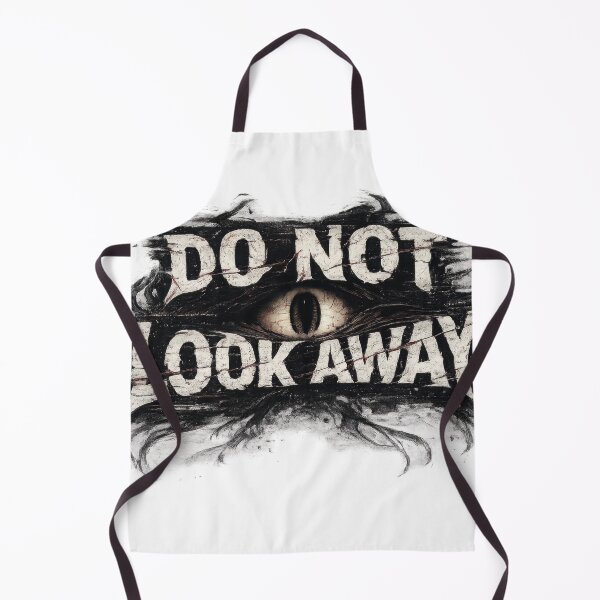Item preview, Do Not Look Away Gothic Typography designed and sold by jgvisualarts.