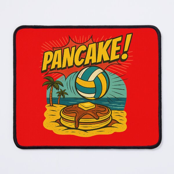 Item preview, Pancake - Comic Volleyball Slang for a Dig! designed and sold by royalswin.